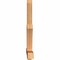 Ekena Millwork Redmond Smooth Timber Gable Bracket, Western Red Cedar, 60"W x 38"H x 3 1/2"D x 3 1/2"F, 15/12 Pitch GBW060X38X0404RED00SWR - alternate 4